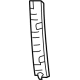 Volkswagen 11K-868-223-4PK Pillar Trim Volkswagen 11K-868-223-4PK Pillar Trim