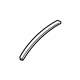 Volkswagen 3G8-880-757 Inner Windshield Pillar Strip Volkswagen 3G8-880-757 Inner Windshield Pillar Strip