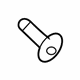 Volkswagen N-910-197-01 Retaining Strip Rivet Volkswagen N-910-197-01 Retaining Strip Rivet