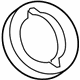 Volkswagen 1C0-827-594 Emblem Gasket Volkswagen 1C0-827-594 Emblem Gasket