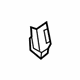 Volkswagen 7L0-819-201-27V Air Outlet Volkswagen 7L0-819-201-27V Air Outlet