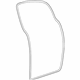 Volkswagen 3B5-867-367-F-FKM Surround Weatherstrip Volkswagen 3B5-867-367-F-FKM Surround Weatherstrip