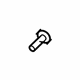 Volkswagen N-908-331-02 Mount Plate Bolt Volkswagen N-908-331-02 Mount Plate Bolt