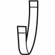 Volkswagen 5N0-201-656-A Tank Strap Volkswagen 5N0-201-656-A Tank Strap