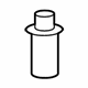 Volkswagen 7B0-117-721-A Oil Cooler Connector Volkswagen 7B0-117-721-A Oil Cooler Connector