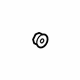 Volkswagen 7L6-820-702 Air Outlet Gasket Volkswagen 7L6-820-702 Air Outlet Gasket