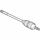 Volkswagen 7L0-501-817-B Axle Shaft Volkswagen 7L0-501-817-B Axle Shaft