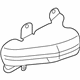 Volkswagen 07C-253-036-E Cover Plate Volkswagen 07C-253-036-E Cover Plate