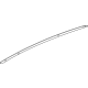 Volkswagen 11A-860-024 Roof Rack Gasket Volkswagen 11A-860-024 Roof Rack Gasket
