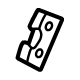 Volkswagen 8V0-809-237 Striker Plate Volkswagen 8V0-809-237 Striker Plate