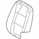 Volkswagen 5K3-881-805-CD-XOX Seat Back Cover Volkswagen 5K3-881-805-CD-XOX Seat Back Cover
