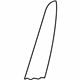 Volkswagen 5K3-881-775-AA Seat Back Pad Volkswagen 5K3-881-775-AA Seat Back Pad