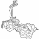 Volkswagen 1K0-201-055-AQ Fuel Tank Volkswagen 1K0-201-055-AQ Fuel Tank