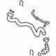Volkswagen 1K0-122-101-KS Upper Hose Volkswagen 1K0-122-101-KS Upper Hose