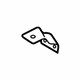 Volkswagen 7P6-806-811-A Water Deflector Retainer Volkswagen 7P6-806-811-A Water Deflector Retainer