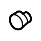Volkswagen 7N0-857-847-9B9 Outer Belt Assembly Button Volkswagen 7N0-857-847-9B9 Outer Belt Assembly Button