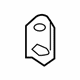 Volkswagen 5GE-809-511 Inner Rocker Reinforcement Plate Volkswagen 5GE-809-511 Inner Rocker Reinforcement Plate