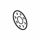 Volkswagen WHT-003-351 Vibration Damper Shim Volkswagen WHT-003-351 Vibration Damper Shim