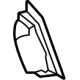 Volkswagen 11K-807-183-A Upper Retainer Volkswagen 11K-807-183-A Upper Retainer