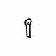 Volkswagen N-012-536-1 Cap Cotter Pin Volkswagen N-012-536-1 Cap Cotter Pin