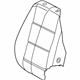 Volkswagen 5N0-881-805-ES-IKM Seat Back Cover Volkswagen 5N0-881-805-ES-IKM Seat Back Cover