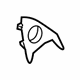 Volkswagen 7L6-837-973-L-9B9 Corner Cover Volkswagen 7L6-837-973-L-9B9 Corner Cover