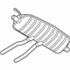 Volkswagen 7L6-253-609-AJ Muffler Volkswagen 7L6-253-609-AJ Muffler