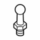 Volkswagen WHT-005-404 Ball Stud Volkswagen WHT-005-404 Ball Stud