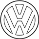 Volkswagen 5G0-853-617-A Emblem Volkswagen 5G0-853-617-A Emblem