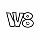 Volkswagen 3B0-853-679-A-PWV Nameplate