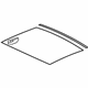 Volkswagen 3C8-877-051-A Sunroof Glass Volkswagen 3C8-877-051-A Sunroof Glass