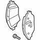 Volkswagen 3QF-698-151-F Brake Lining Volkswagen 3QF-698-151-F Brake Lining
