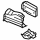 Volkswagen 7L0-801-373 Rail Reinforcement Volkswagen 7L0-801-373 Rail Reinforcement