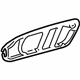 Volkswagen 3C8-837-197 Retainer Volkswagen 3C8-837-197 Retainer
