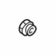 Volkswagen 171-407-643-A Washer Nut Volkswagen 171-407-643-A Washer Nut