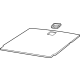 Volkswagen 11K-858-855-A-CA9 Cargo Cover Volkswagen 11K-858-855-A-CA9 Cargo Cover