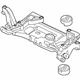 Volkswagen 3C0-199-313-BA Engine Cradle Volkswagen 3C0-199-313-BA Engine Cradle