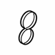 Volkswagen 059-129-069-A Intake Manifold Gasket Volkswagen 059-129-069-A Intake Manifold Gasket