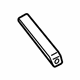 Volkswagen 7P0-819-154 Grille Volkswagen 7P0-819-154 Grille