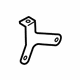 Volkswagen 059-145-764-B Air Pipe Bracket Volkswagen 059-145-764-B Air Pipe Bracket