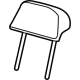 Volkswagen 3CN-885-900-F-ZVQ Headrest, Center Volkswagen 3CN-885-900-F-ZVQ Headrest, Center