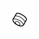 Volkswagen 7B0-129-734 Intake Duct Bushing Volkswagen 7B0-129-734 Intake Duct Bushing