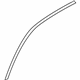 Volkswagen 7P0-853-985-7Z7 Window Molding Volkswagen 7P0-853-985-7Z7 Window Molding