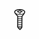 Volkswagen N-105-952-03 Tie Down Hook Screw Volkswagen N-105-952-03 Tie Down Hook Screw