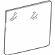 Volkswagen 701-845-302-C Glass Panel Volkswagen 701-845-302-C Glass Panel