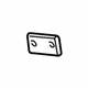 Volkswagen 701-827-157-D Hinge Gasket Volkswagen 701-827-157-D Hinge Gasket