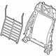 Volkswagen 5QM-881-045-L Seat Back Frame Volkswagen 5QM-881-045-L Seat Back Frame