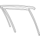 Volkswagen 11K-839-439-5AP Window Channel Volkswagen 11K-839-439-5AP Window Channel
