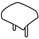 Volkswagen 3C8-885-902-C-IYG Headrest, Center Volkswagen 3C8-885-902-C-IYG Headrest, Center