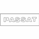 Volkswagen 561-853-687-B-2ZZ Nameplate Volkswagen 561-853-687-B-2ZZ Nameplate